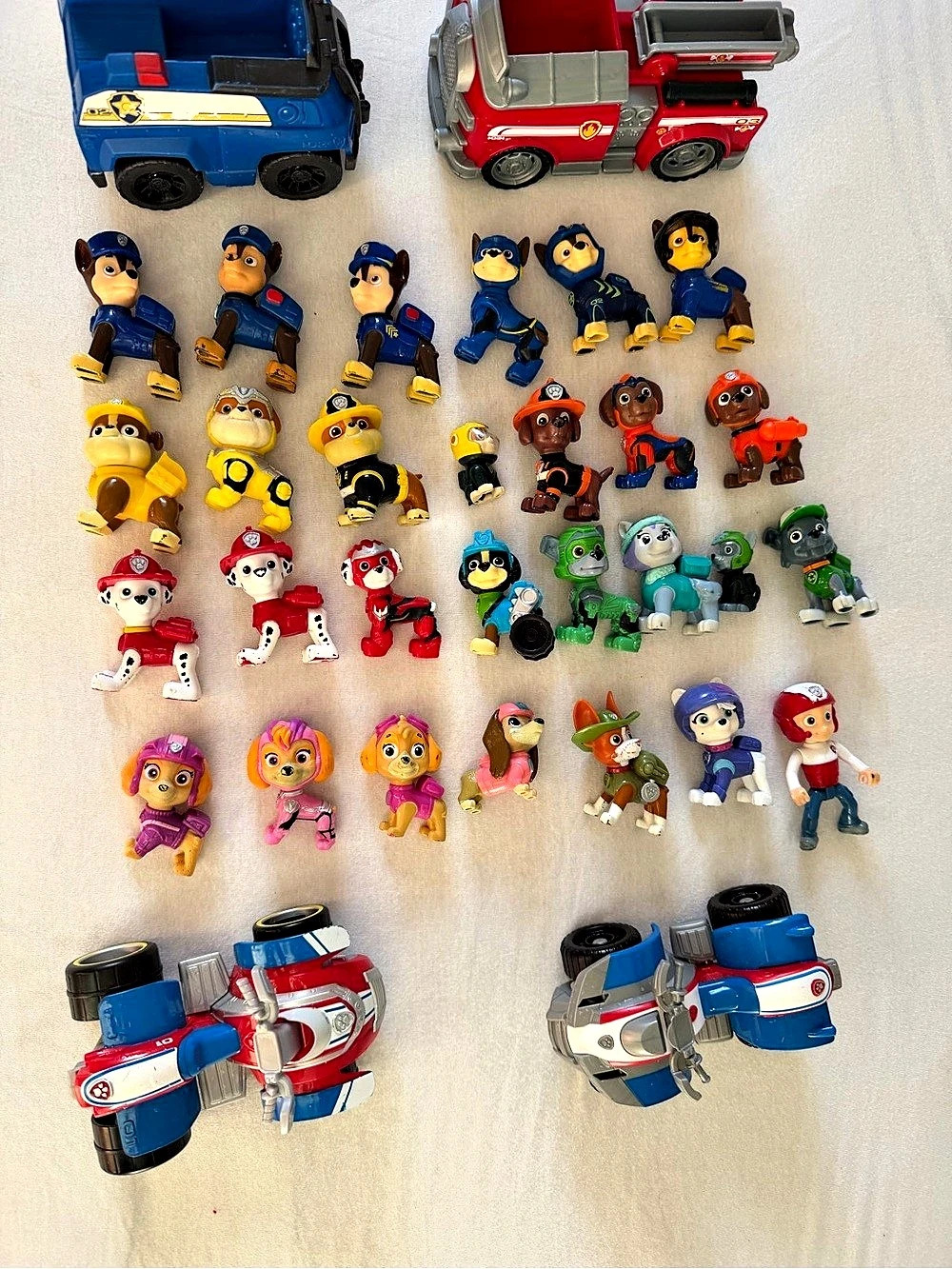 Huge PAW Patrol Figure and Vehicle Collection